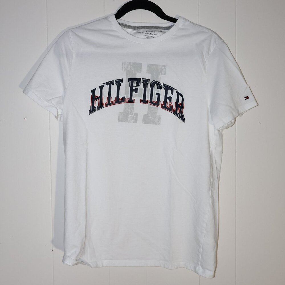💙 2‎ for $20 💙 Tommy Hilfiger White Logo T-Shirt (Men’s M)